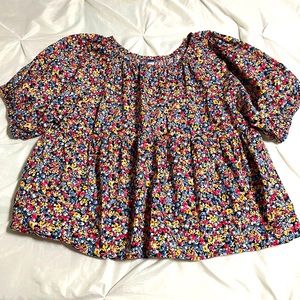 Old Navy Multicolor Floral Top